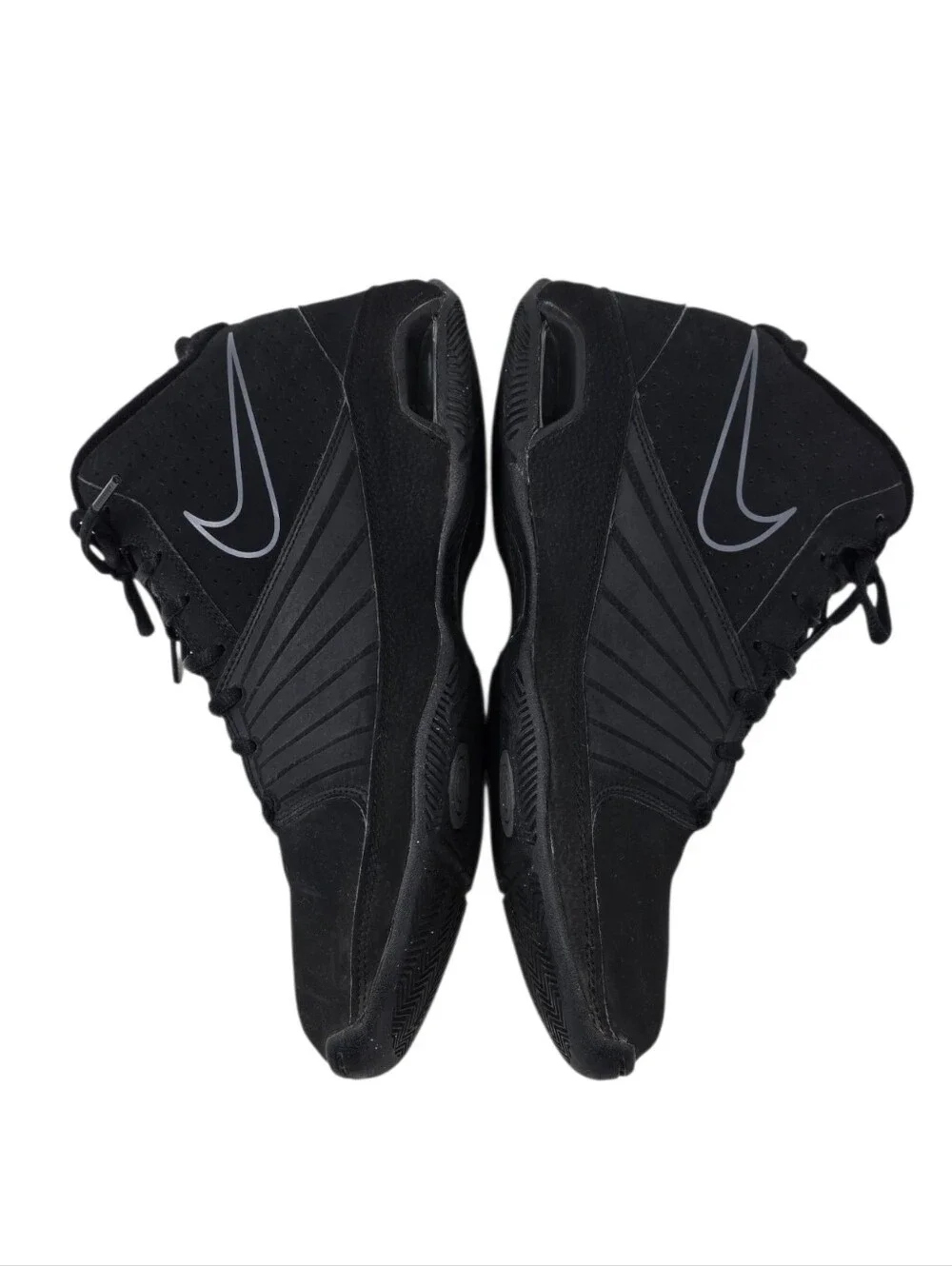 Nike Air Visi Pro 2 Mid Top Basketball Sneaker Black Men's Size 9